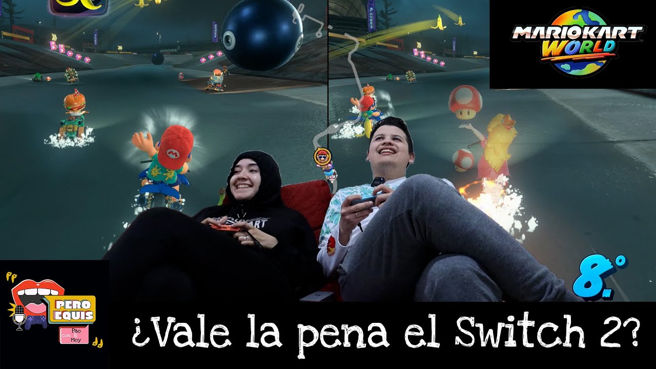 ¿Vale la pena el Switch 2? - Mario Kart World: Copa Flor | Pero Equis