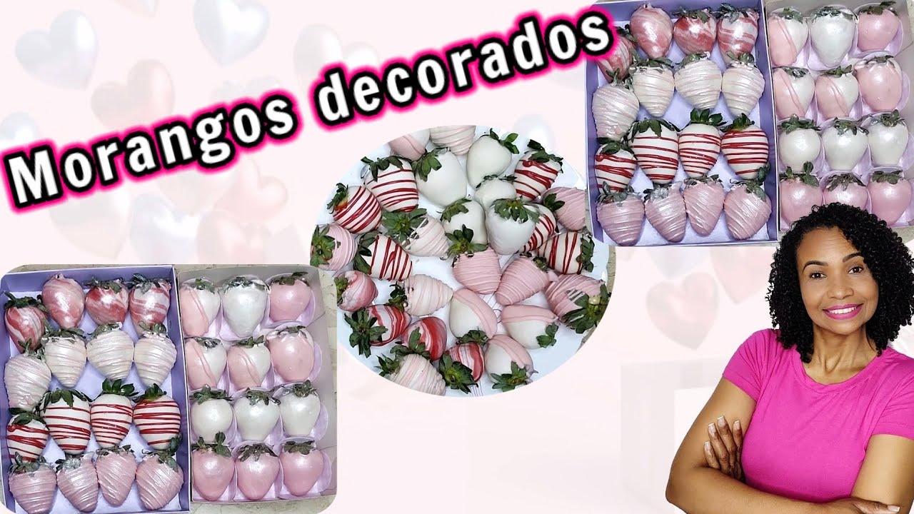 Morangos Decorados💕💕