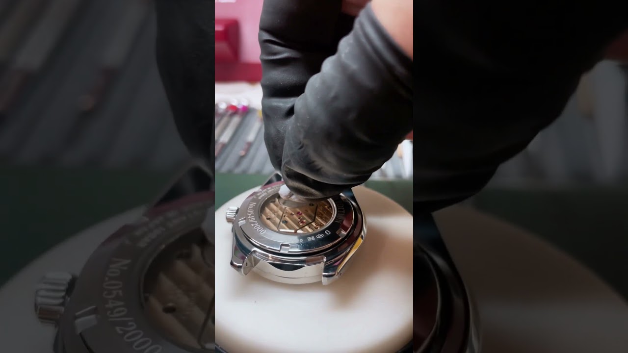 Легенду подвезли. Замена элемента на GrandSeiko 9F #batteryreplacement #ремонтчасов