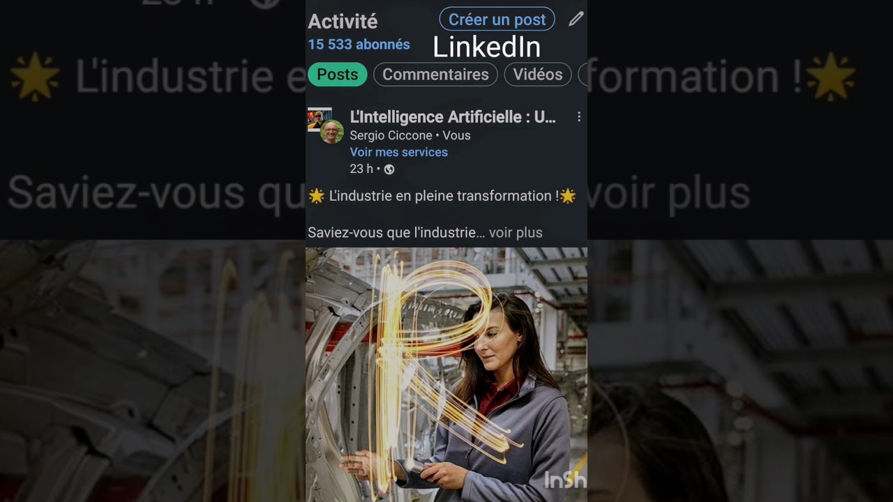 🌟 L'industrie en pleine transformation !🌟 #cv #linkedin #profil