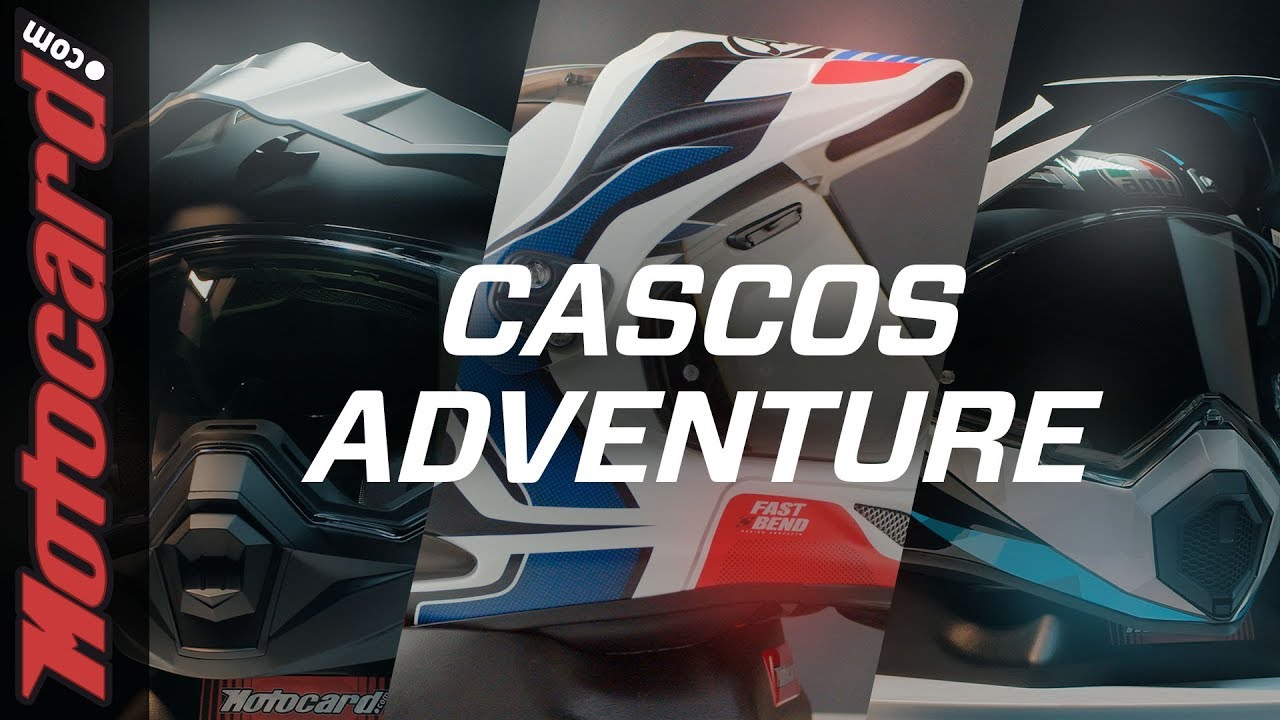 TOP 6 MEJORES CASCOS de moto TRAIL y ADVENTURE 🏔✊