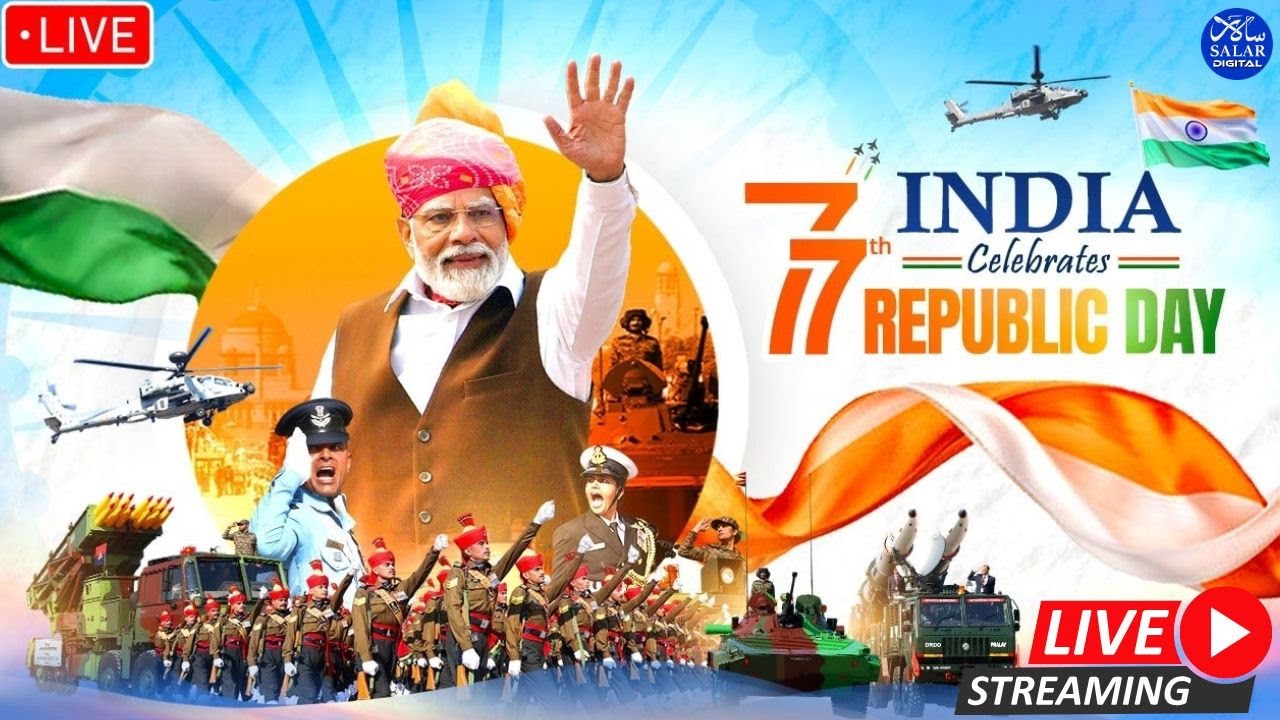 LIVE from Kartavya Path: India marks 77th Republic Day