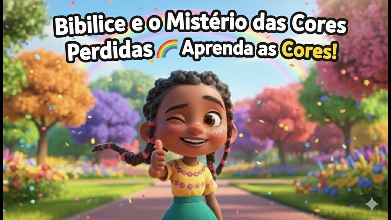 Bibilice e o Mistério das Cores Perdidas 🌈 Aprenda as Cores!