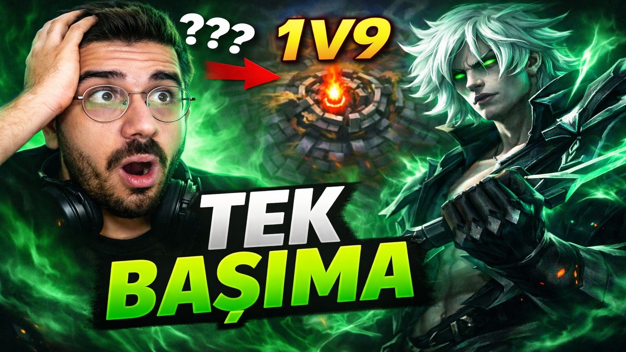 VIEGO İLE TEK BAŞIMA OYUNU TAŞIDIM! 1V9 ATTIM