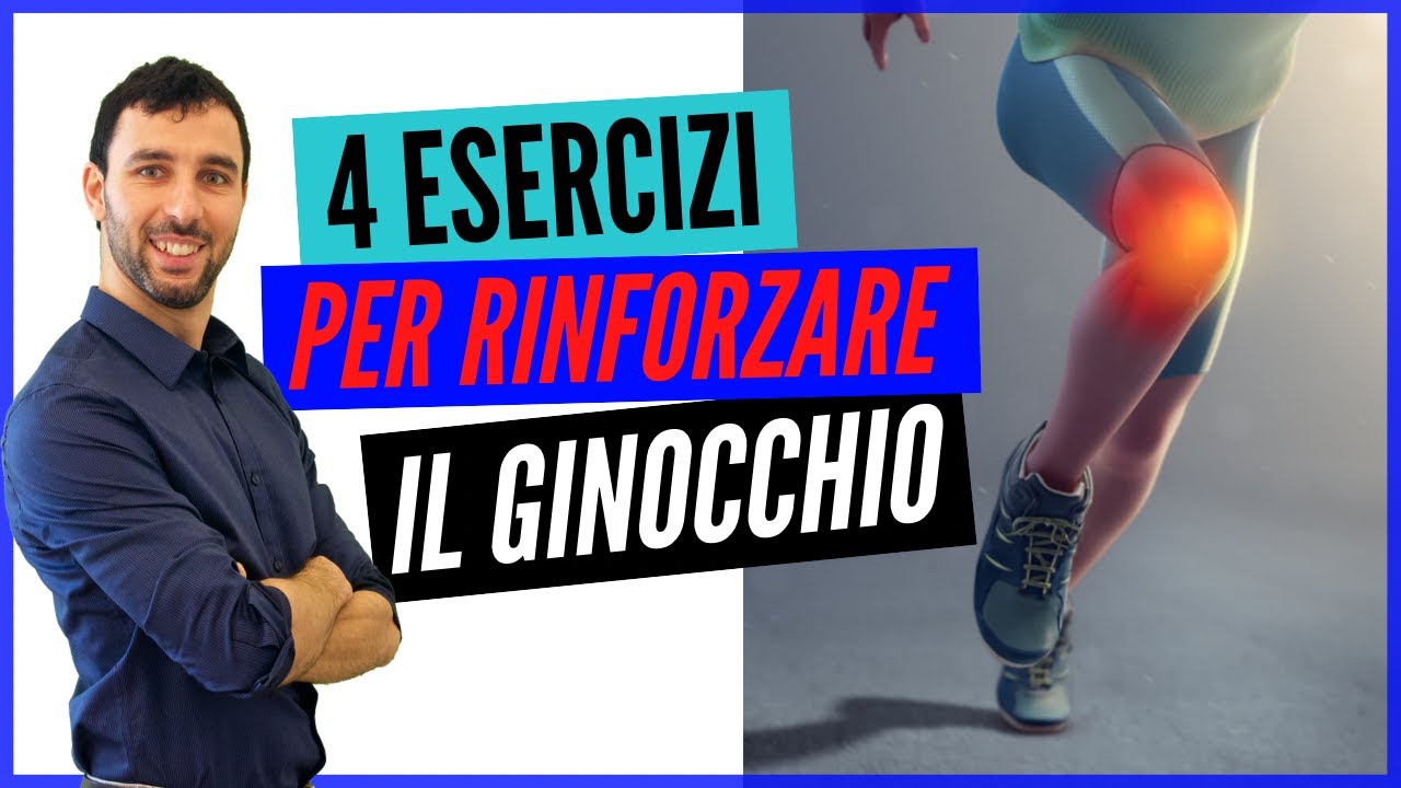 Esercizi di rinforzo per il ginocchio e come eliminare il dolore alle ginocchia