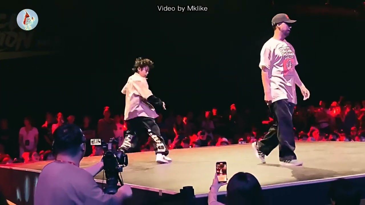 【Mklike】毛炸炸 vs 日本 gucchon  Freestyle 1vs1 /  北京 dance vision vol.9 2023年 街舞比赛