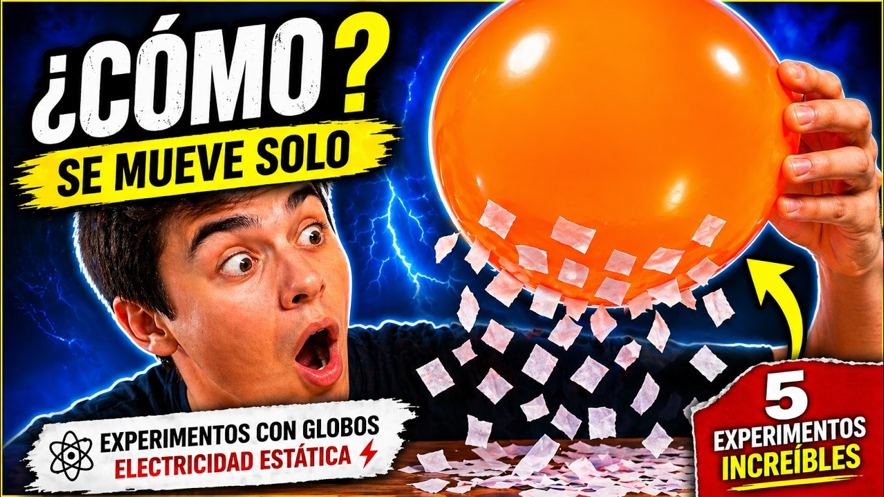5 experimentos con globos que parecen magia  Ciencia f&aacute;cil en casa