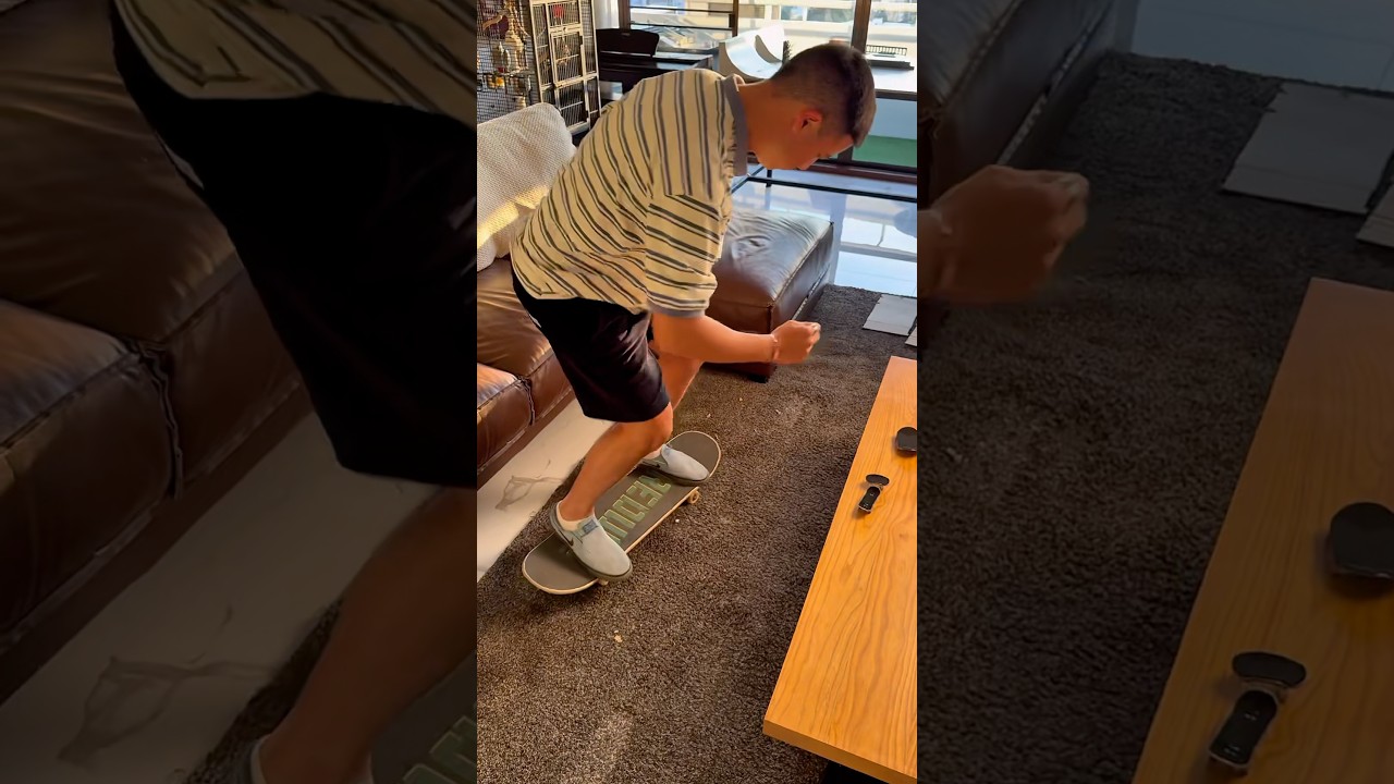 Smallest to Biggest Kickflip Challenge 😳 