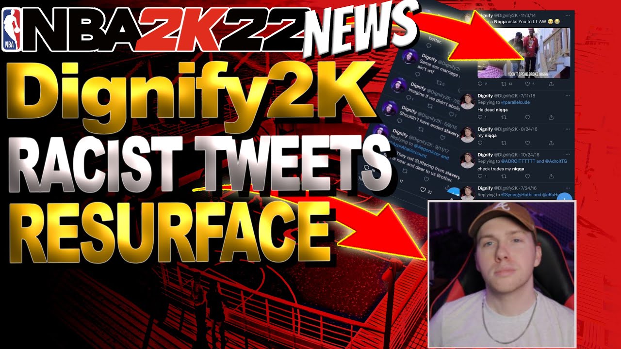 NBA 2K22 NEWS - HUGE NBA 2K CONTENT CREATOR Dignify2K in trouble after  TWEETS RESURFACE