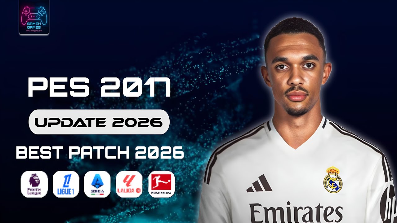 PES 2017 to PES 2026 Mega Patch – Updated Transfers, Faces, Kits & Stadiums (2025/2026)