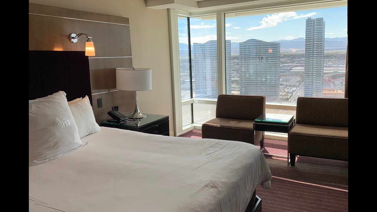 Aria Las Vegas Deluxe King Room Tour
