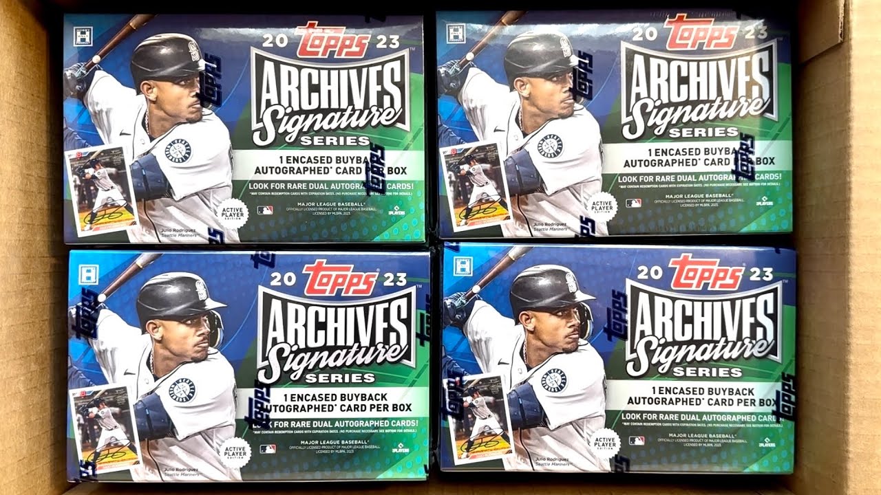 NEW RELEASE!  2023 ARCHIVES SIGNATURE SERIES ACTIVE PLAYER EDITION!