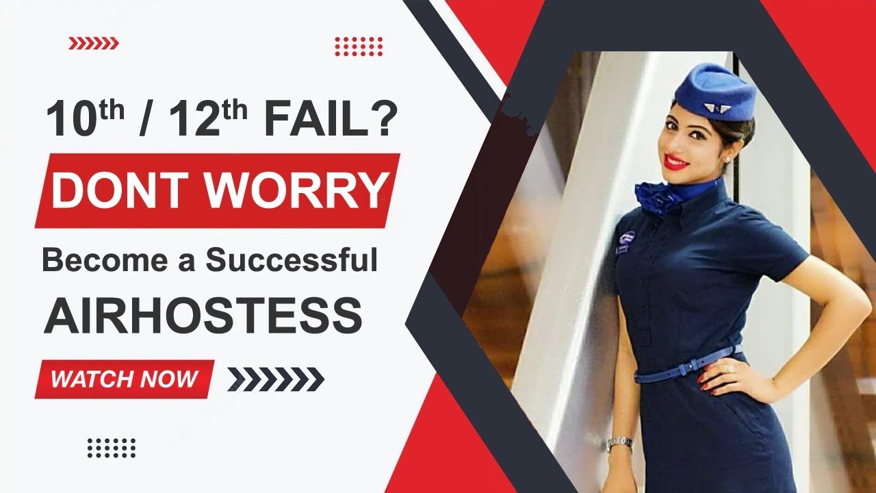10th / 12th Fail? Become a Successful Air-Hostess | Boston Aviation College | 100% Job Placement