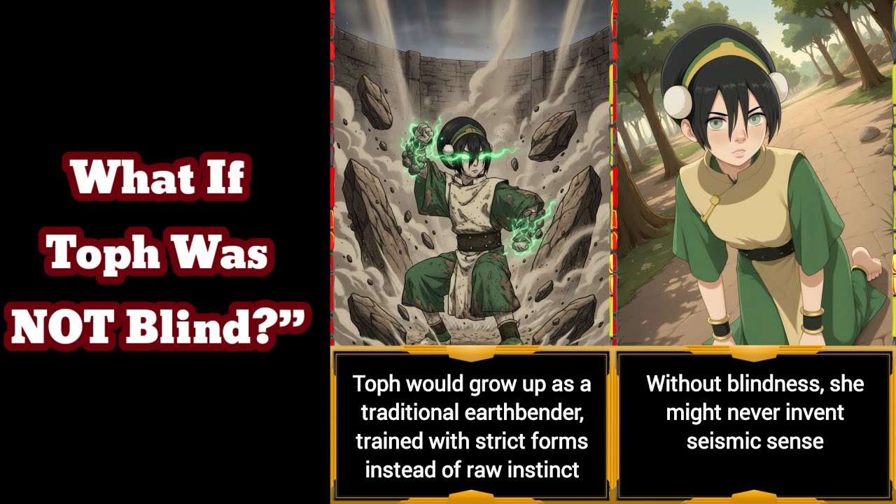What If Toph was Not Blind?