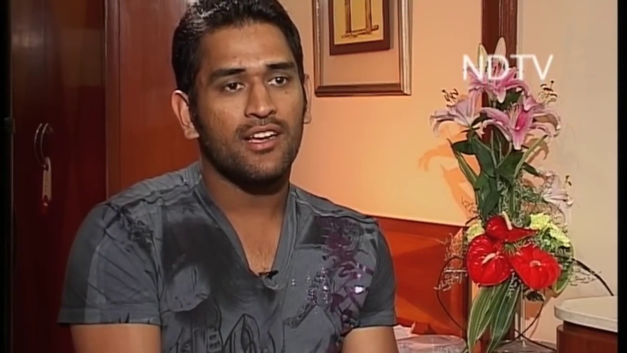 Chinmay MS Dhoni interview - Khel Ratna - NDTV India
