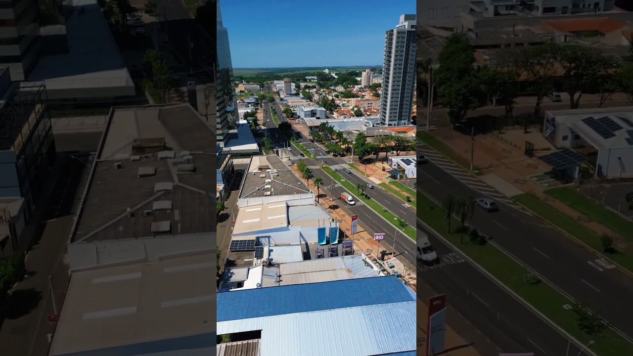 Um belo passeio a&eacute;reo pela Cidade de Ara&ccedil;atuba - SP