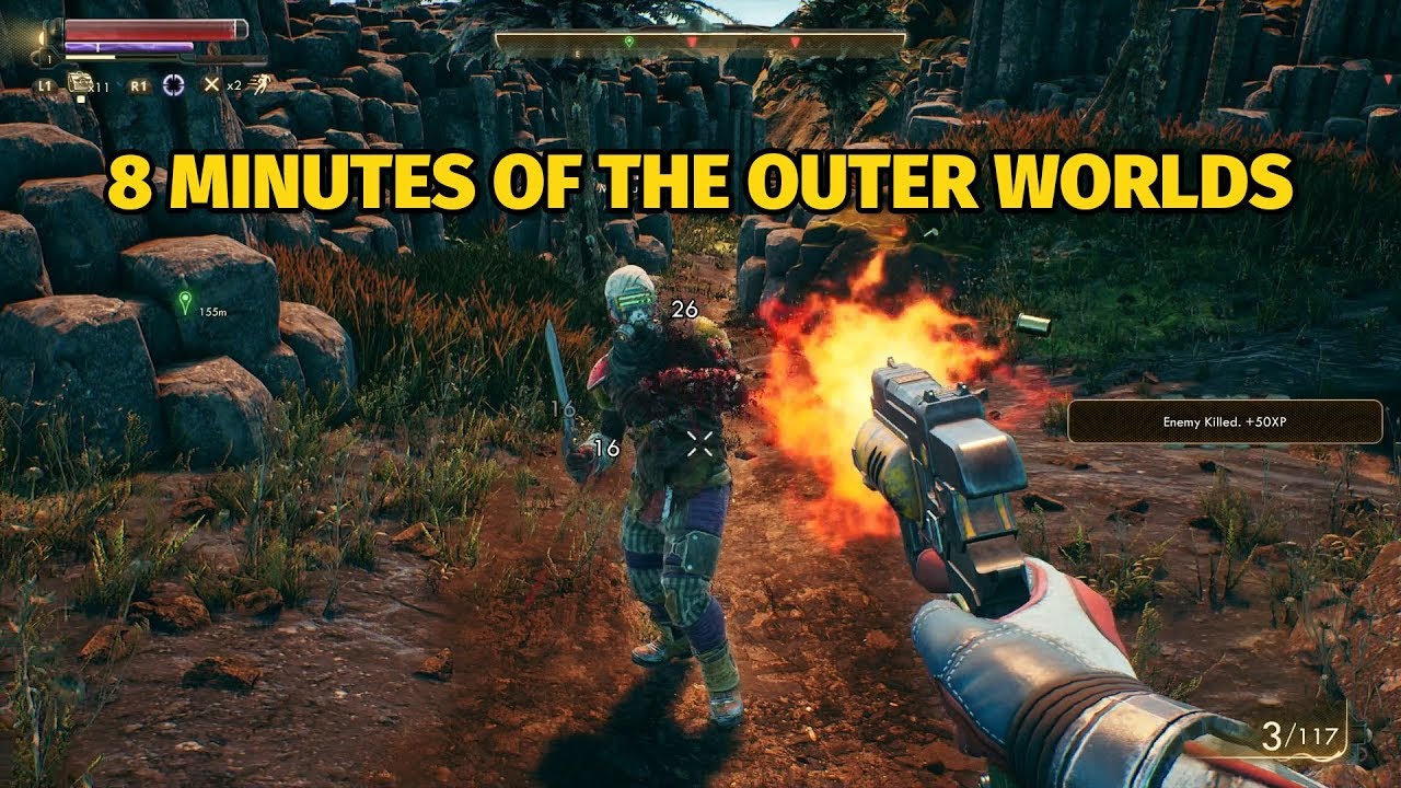 8 Minutes of The Outer Worlds Gameplay