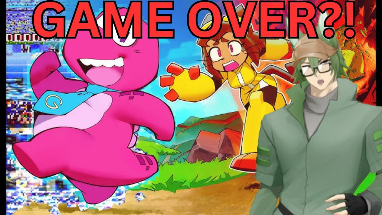 Реакция виртуальных ютуберов на GAMEOVERSE [ТРЕЙЛЕР]