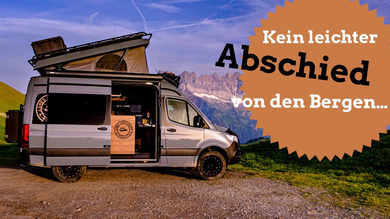 #5 VORBEI! ABSCHIED von den Bergen | WESTALPEN  OFFROAD VANTOUR