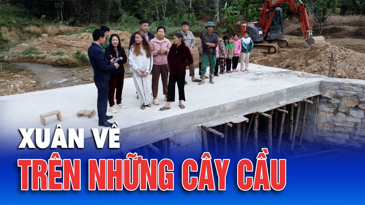 Xuân về trên những cây cầu