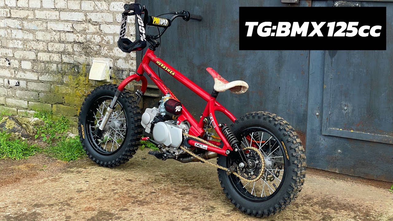 Собрал BMX с мотором от Питбайка