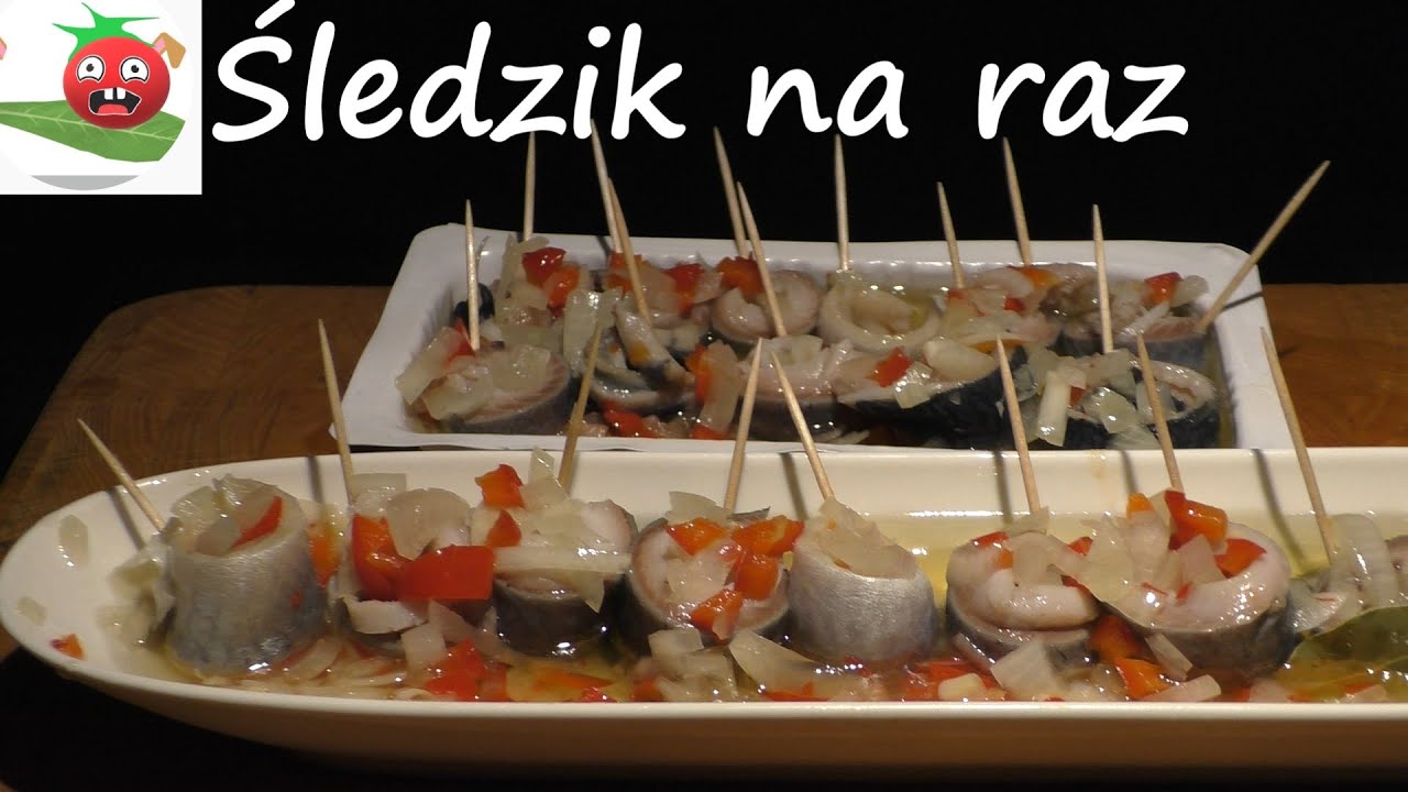 Śledziowa zagrycha pod Sylwestrowego kielicha