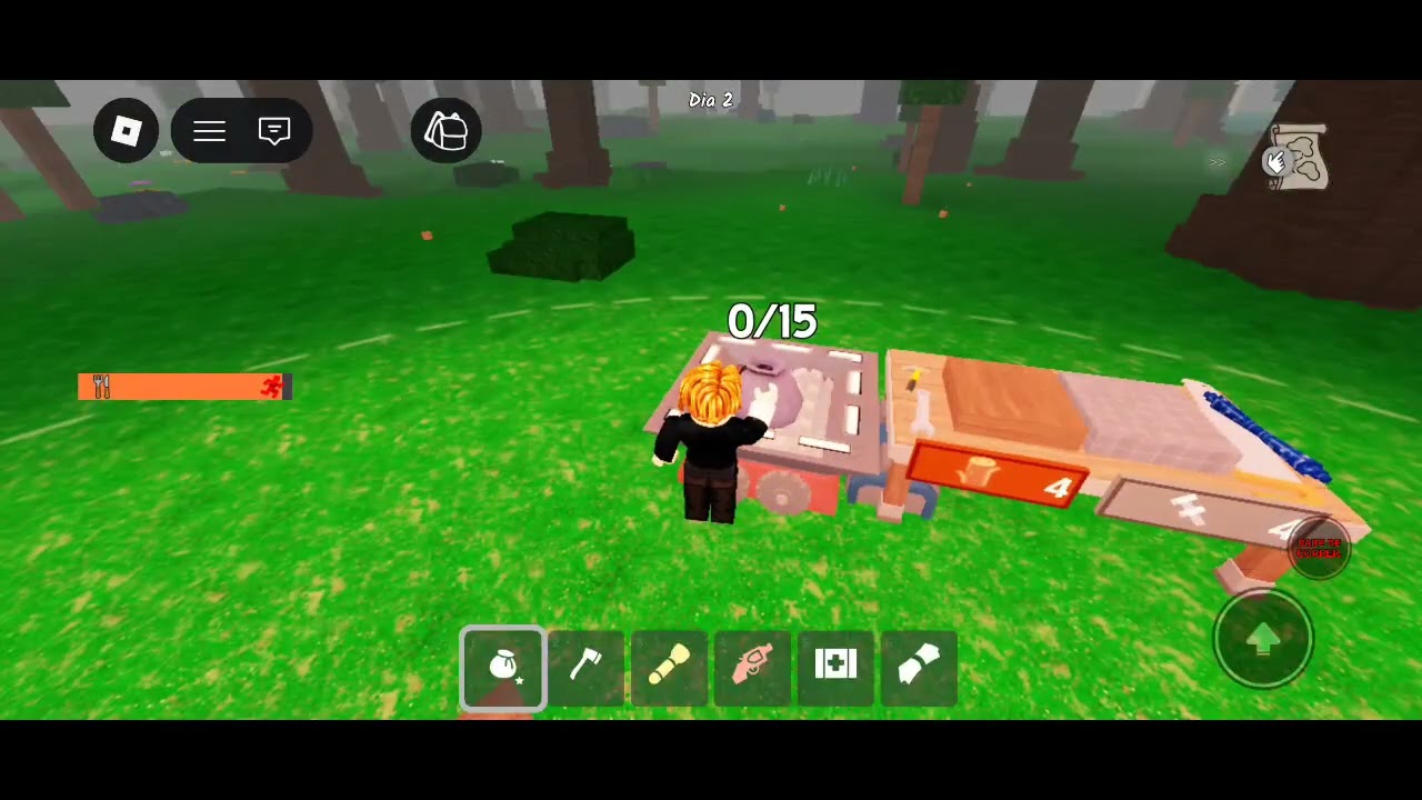 Primeiro vídeo de 99 noites na floresta no canal