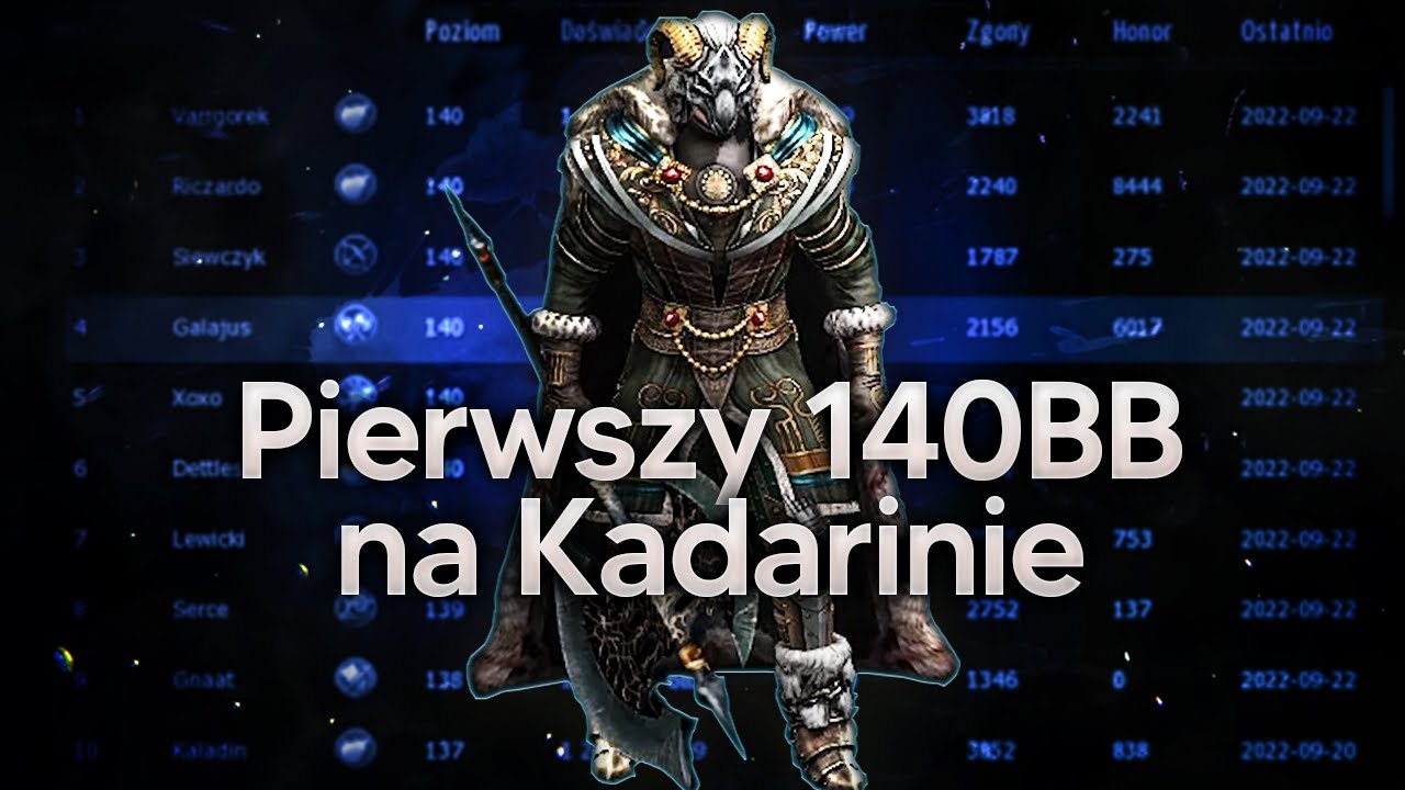 PIERWSZY BARBA 140 NA KADARINIE - GALOWE POSTĘPY | GALAJUS