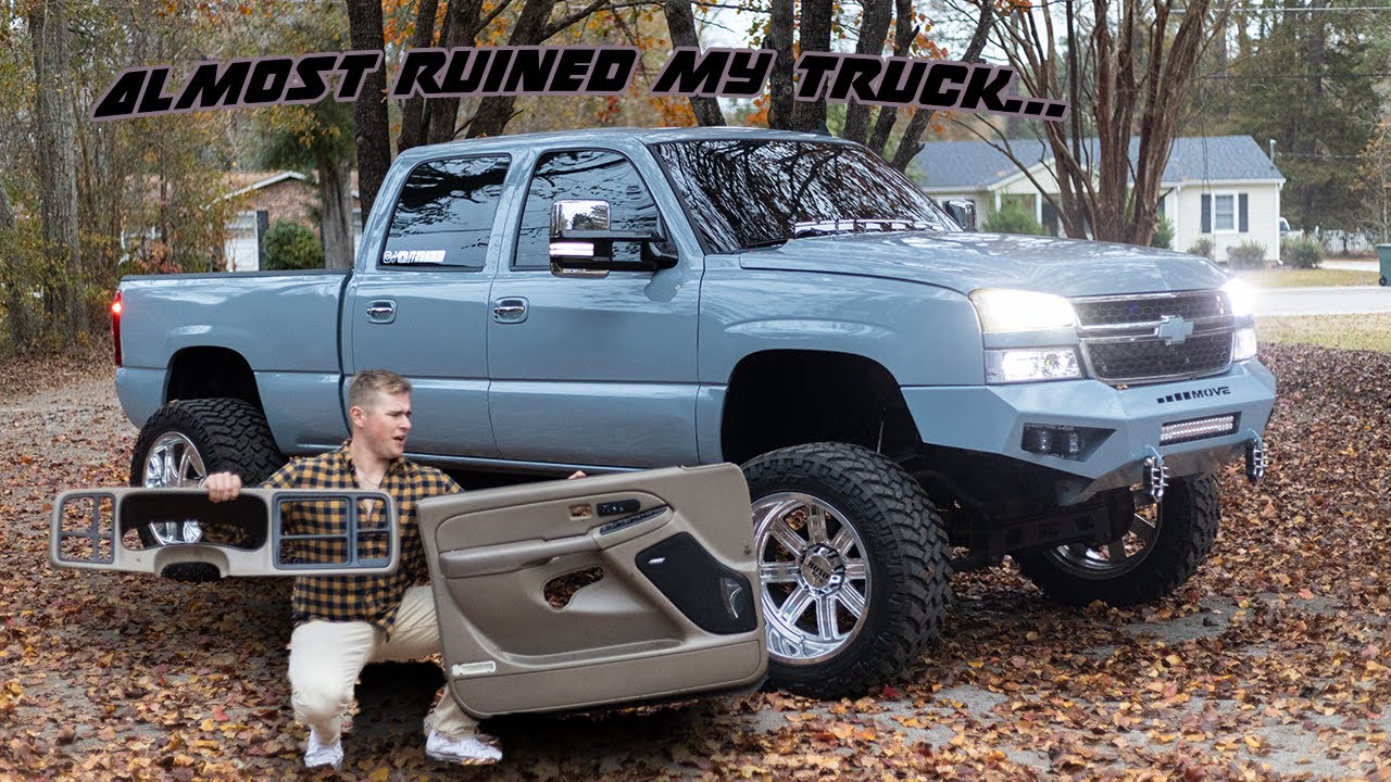 ЗАМЕНА ИНТЕРЬЕРА DENALI на моем LBZ DURAMAX!! (ТАК БЕЗУМНО)