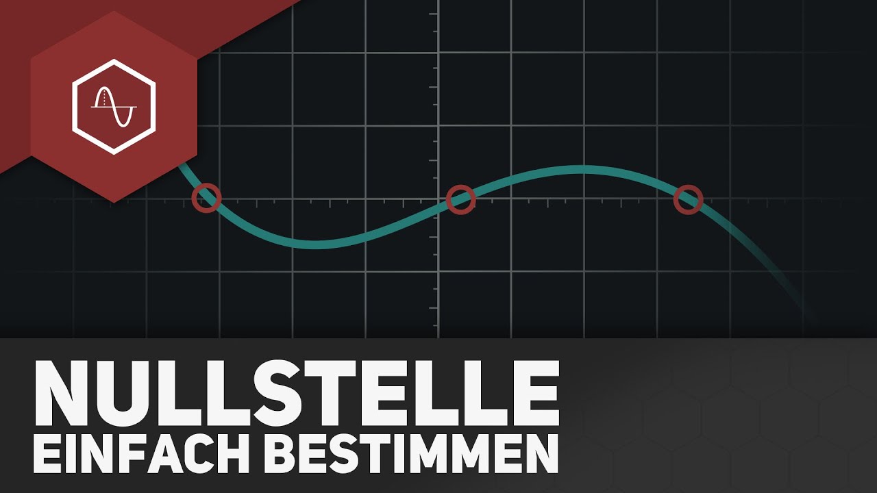Nullstellen bestimmen
