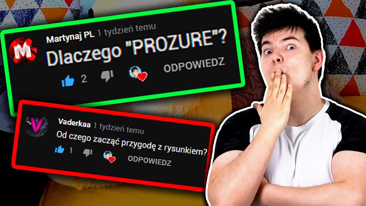 Dlaczego PROZURE i JAK ZACZĄĆ RYSOWAĆ - GRAFIK MÓWI 3
