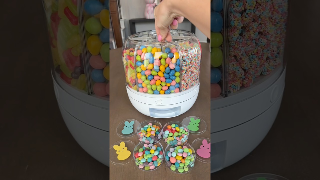Which candy is your favorite? #candy #asmrrestock #eastercandy
