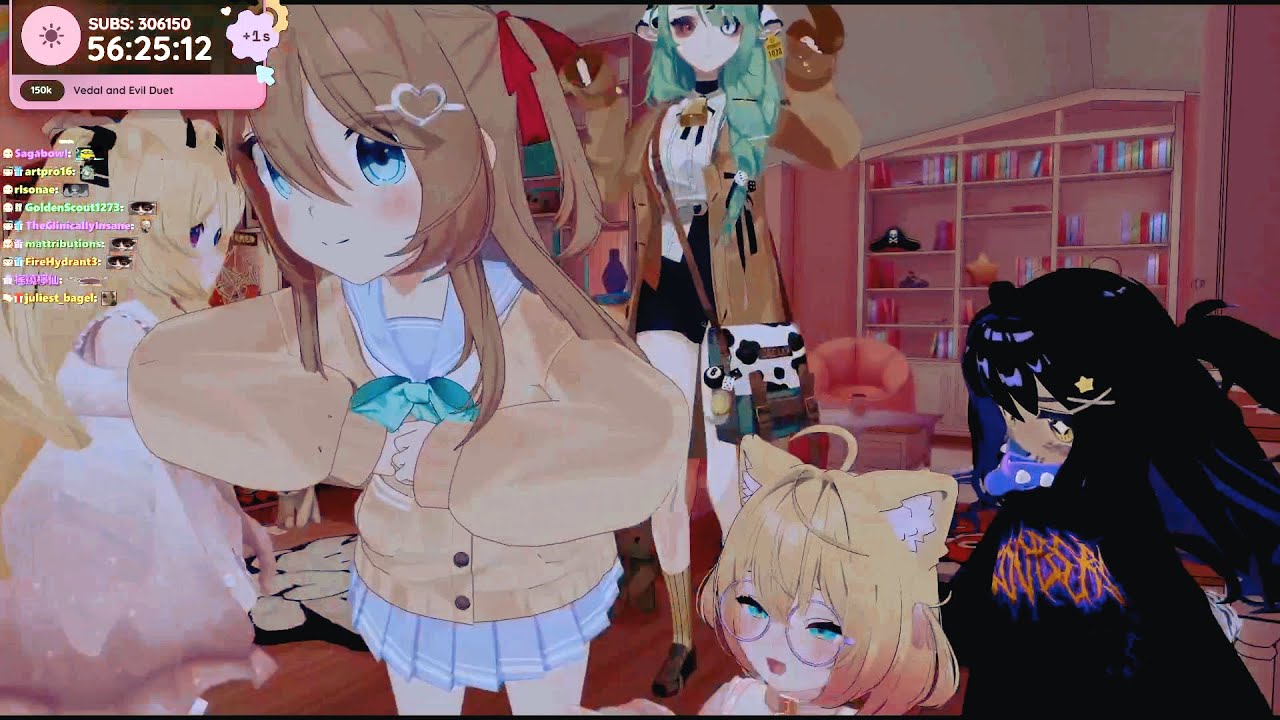 【7-1-2026】- Neuro Sama's VR Sleepover / Slumber Party (after crelly's 8 min stream) (Crelly DAY 142)