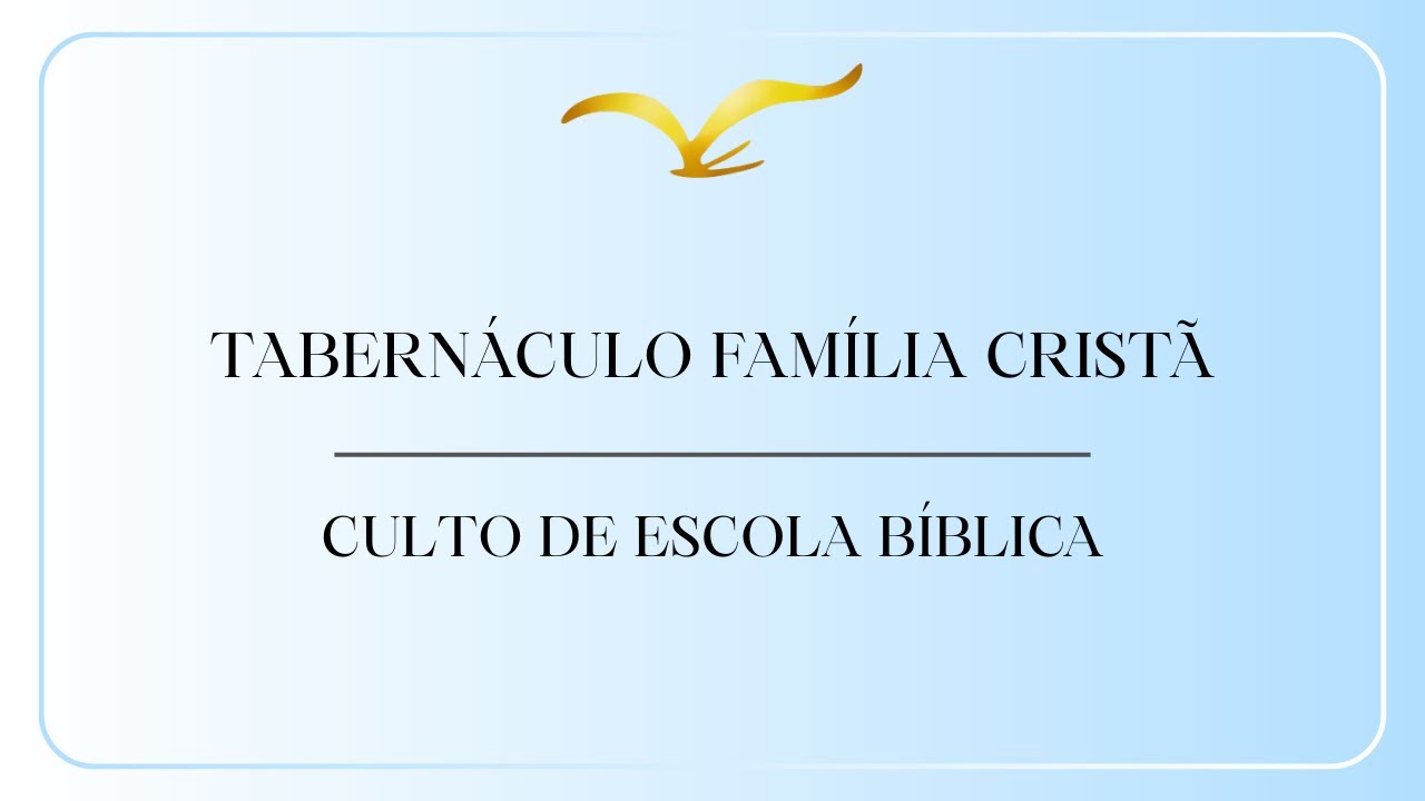 O RAPTO ESTÁ PERTO | TABERNÁCULO FAMÍLIA CRISTÃ | 08/03/26