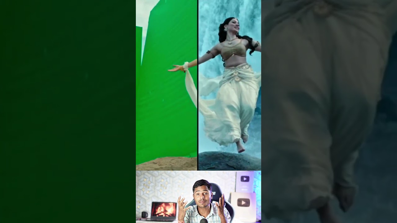 Tamanna Bhatia flying vfx making behind the scenes