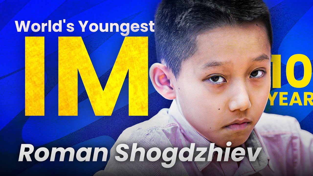 This boy became World's youngest IM at the age of 10 years, 3 months and 21 days | Roman Shogdzhiev