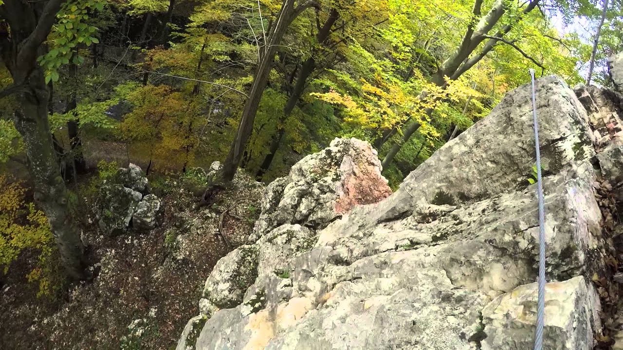 Cuha-szurdok, Ariadn&eacute; fonala, via ferrata