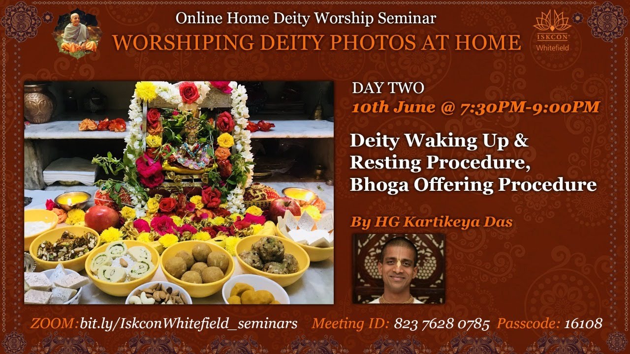 Home deity worship seminar | Day-2 | Kartikeya Das