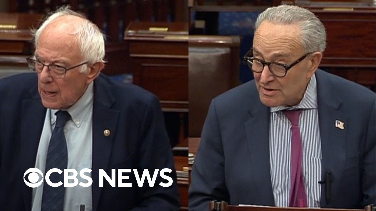 Sanders, Schumer speak out against deal to end shutdown, emphasize health care fight