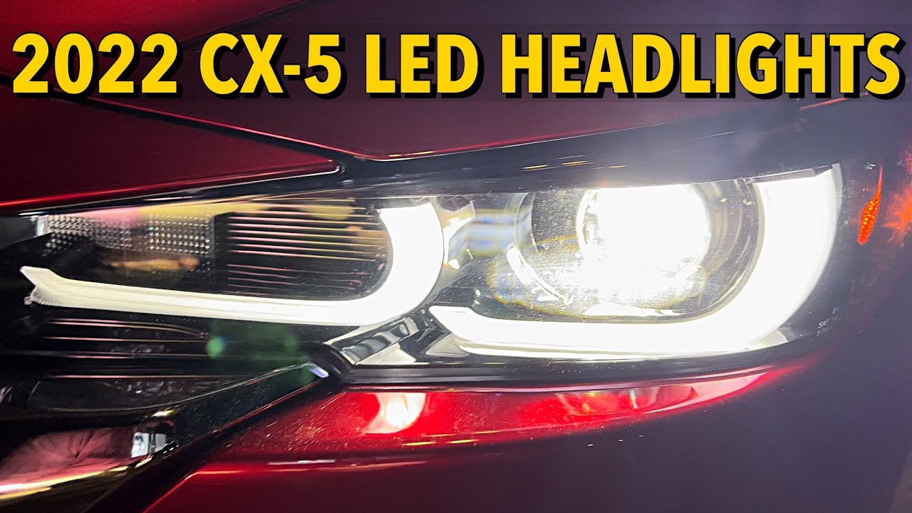 Фары Mazda CX-5 2022 года | Стандартные и улучшенные фары и задние фонари