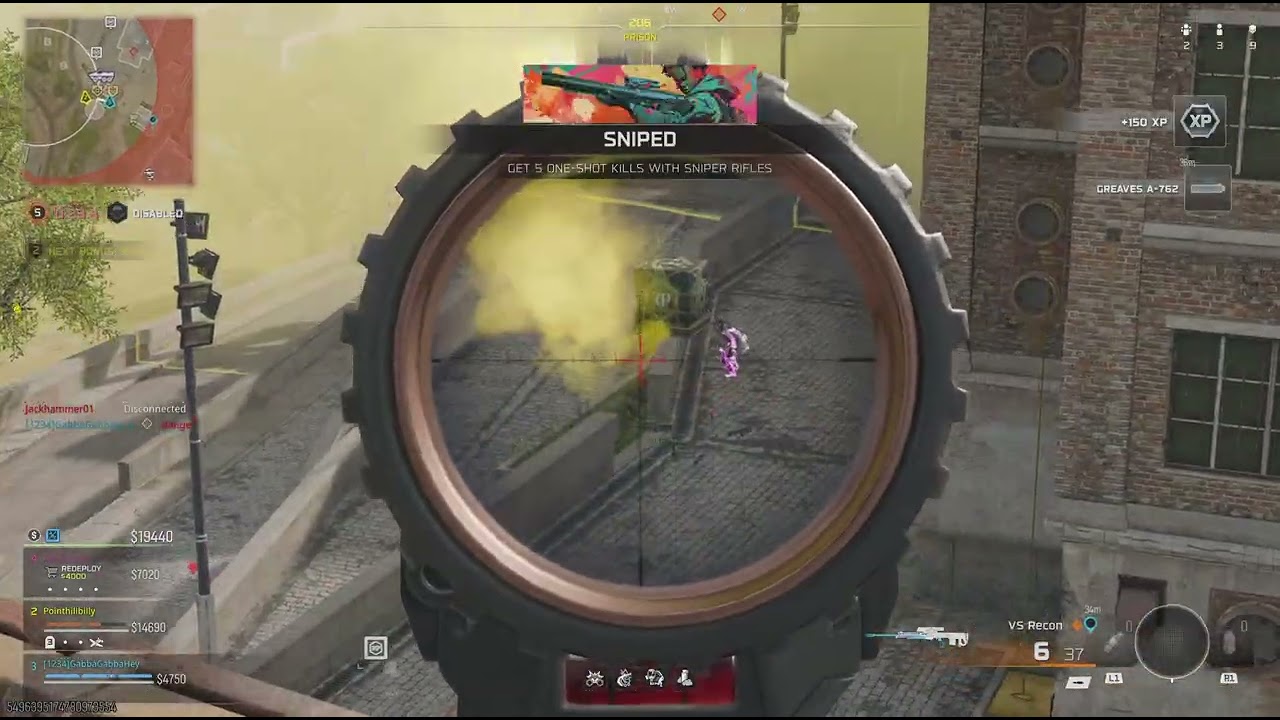 Coming in clutch with a sniper. Those two were definitely war zone, casualties.