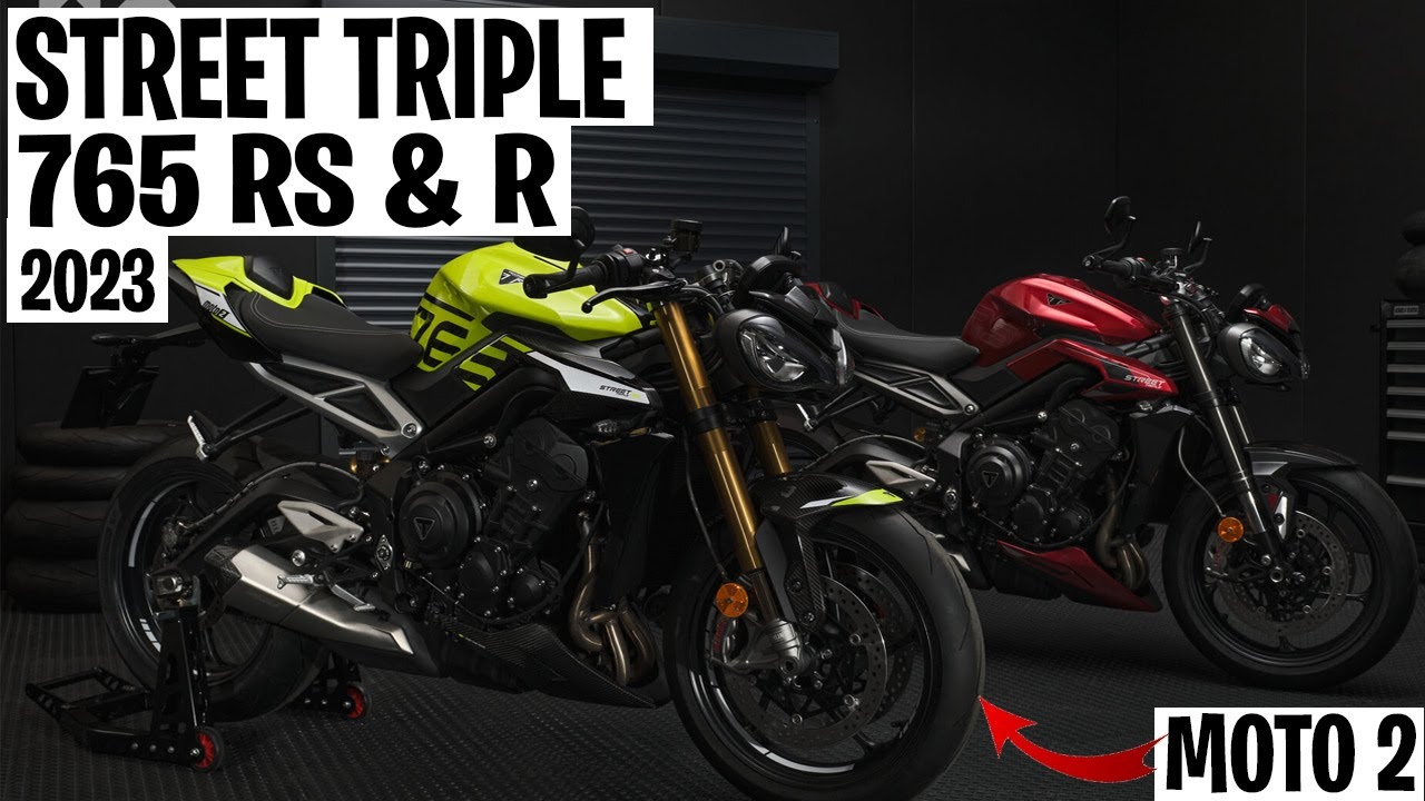 ✅TRIUMPH STREET TRIPLE 765 RS R ET MOTO 2✅ PLEIN D'EVOLUTION POUR LE FLEURON TRIUMPH - PRIX & SPECS🤩