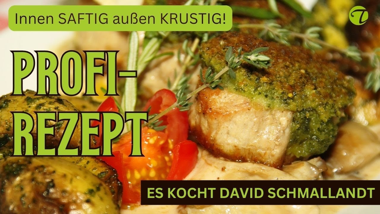 Das perfekte Schweinefilet: Saftig & Zart unter der Kräuterkruste🌿#cooking #foodlover #cookingvideo