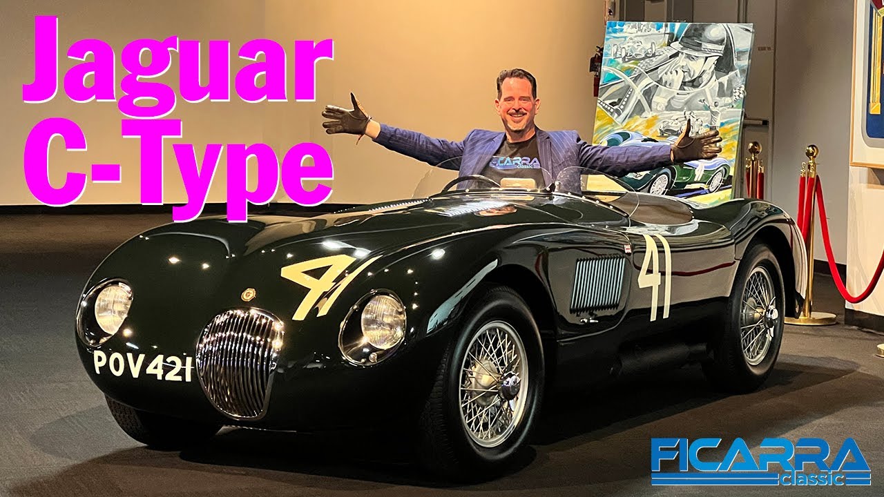 Рассказываем о Jaguar C-Type с шасси 007 Фила Хилла!