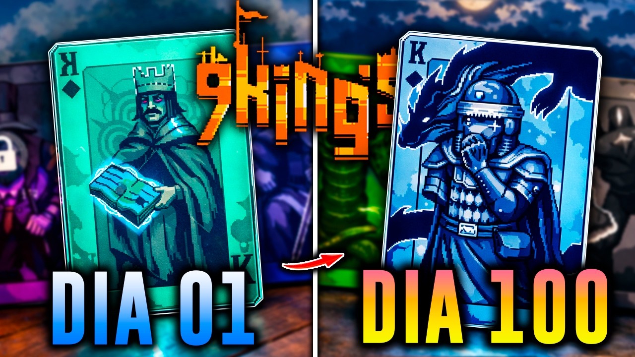 PASSEI 100 DIAS DESTRUINDO REIS em 9 KINGS - O FILME
