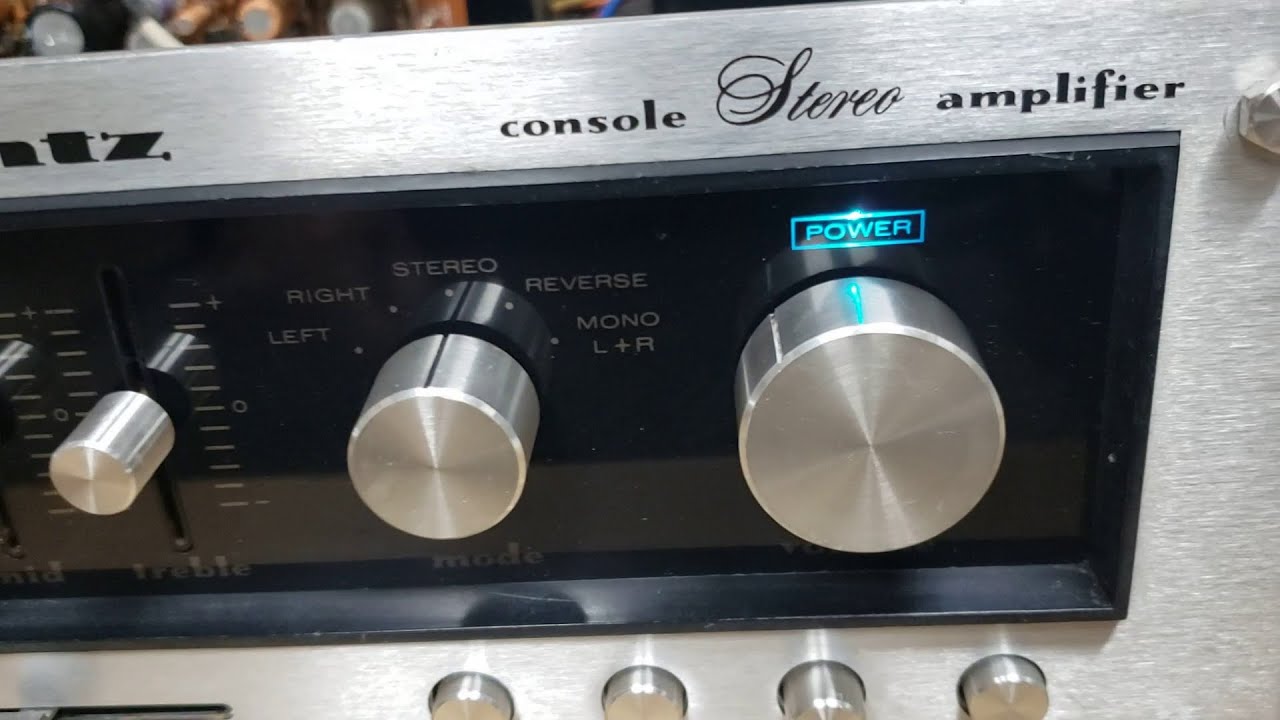Marantz 1070 - Manutenção na fonte de alimentação.