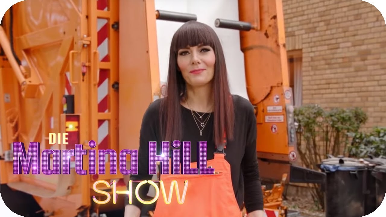 Larissa testet Berufe: M&uuml;llmann | Die Martina Hill Show | SAT.1