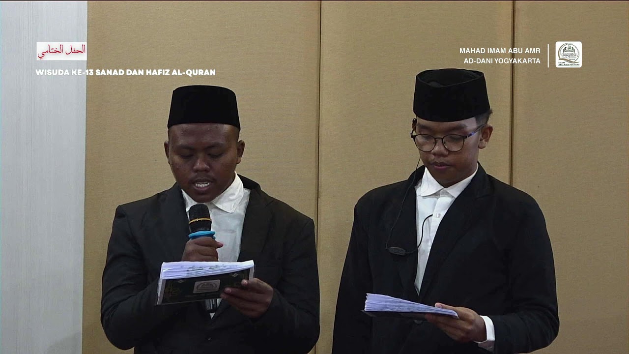 Wisuda ke-13, Pemberian Sertifikat Dan Ijazah Sanad  - Tahun 2026 | Pondok Imam Abu 'Amr Ad-Dani