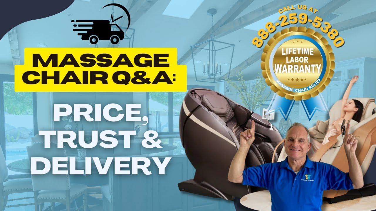 Top 10 Massage Chair Buying Questions—Answered by an Industry Expert!