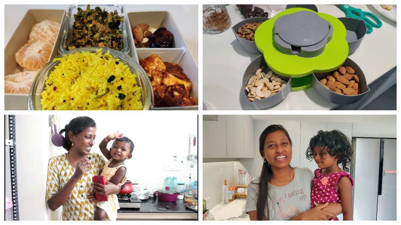 Quick lunchbox vlog/Garlic paneer tawa fry/What i packed for husband's lunchbox